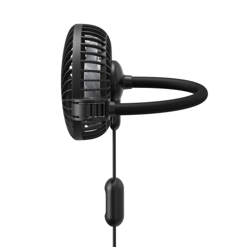 Wentylator samochodowy Baseus Departure na zagłówek (czarny)