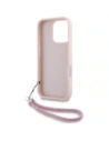Hurtownia GSM - Etui Karl Lagerfeld prošívané s iniciálami a řetízkem pro Apple iPhone 16 Pro v růžové barvě - KLD21997 - {ean13} - Hurt