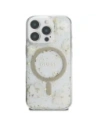 Hurtownia GSM - Etui Guess Resin Flowers Glitter MagSafe pro Apple iPhone 16 Pro béžová - GUE4496 - {ean13} - Hurt