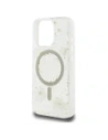 Hurtownia GSM - Etui Guess Resin Flowers Glitter MagSafe pro Apple iPhone 16 Pro béžová - GUE4496 - {ean13} - Hurt