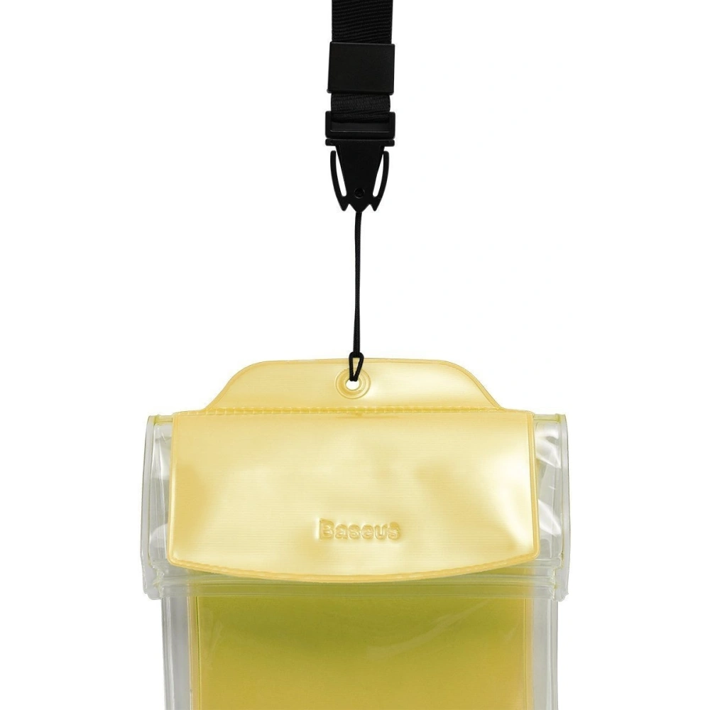 Wholesale Baseus Safe Airbag Universal Waterproof Case Yellow - BSU1486YEL - {ean13} - Hurt
