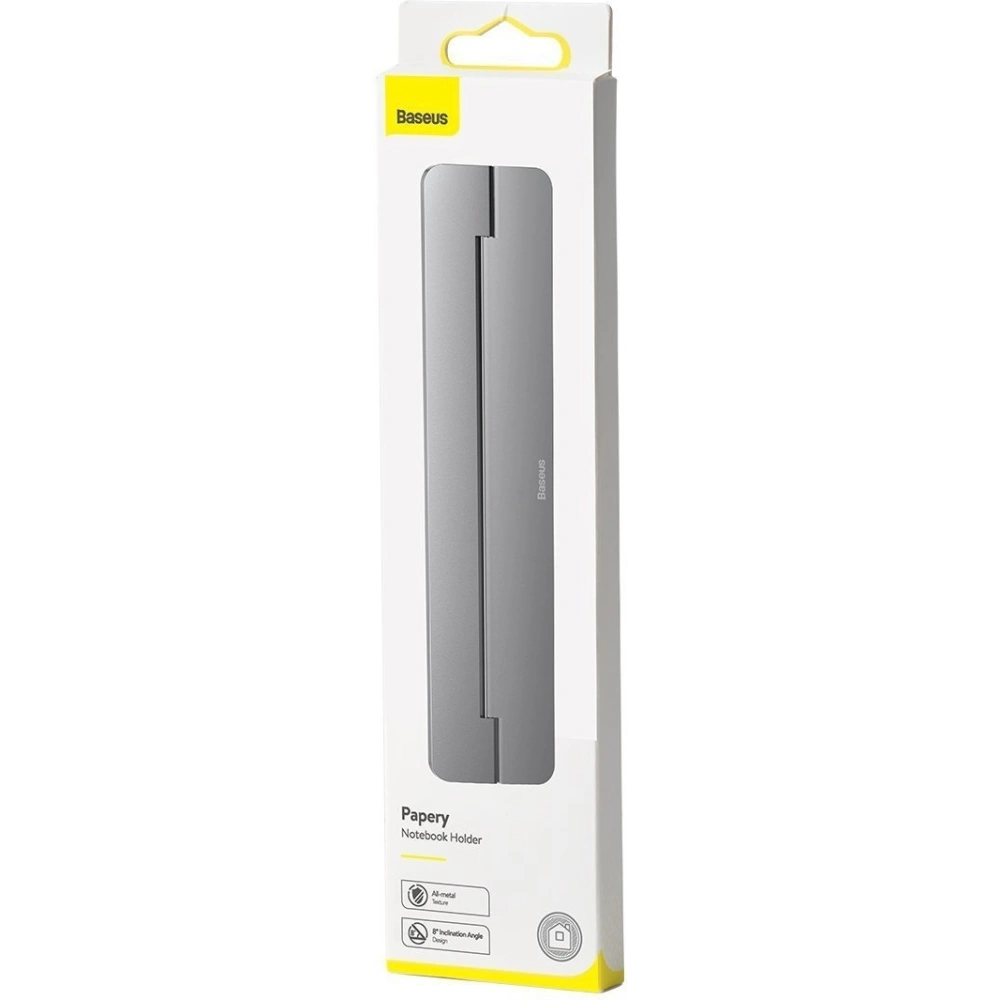 Wholesale Baseus Self-adhesive aluminum holder for notebook (Gray) - BSU1487GRY - {ean13} - Hurt