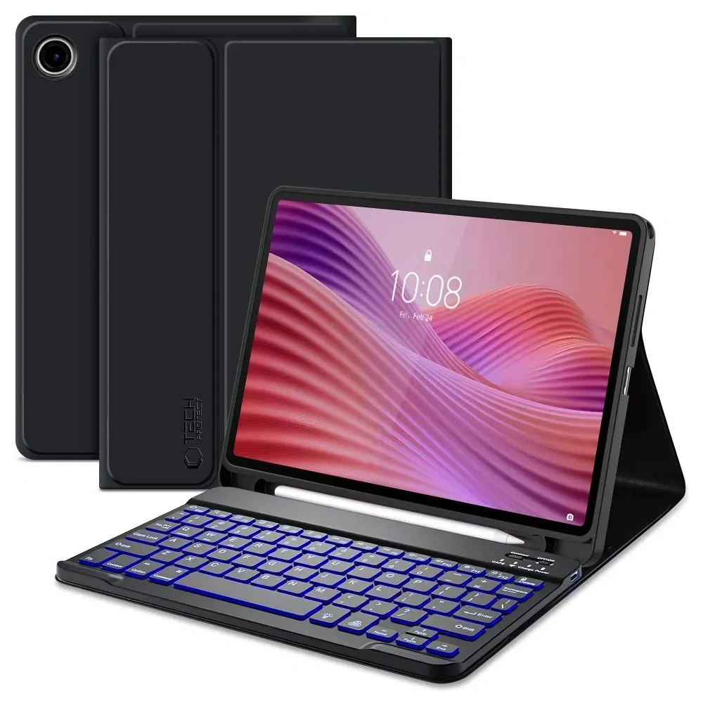 Hurtownia GSM - Tech-Protect SmartCase stilou + tastatură Lenovo Tab 10.1 TB-311 Negru - THP4062 - {ean13} - Hurt