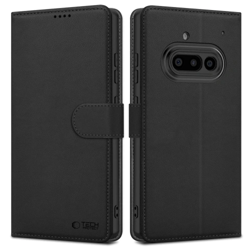 Etui z klapką Tech-Protect Wallet Nothing Phone 3a Matte Black