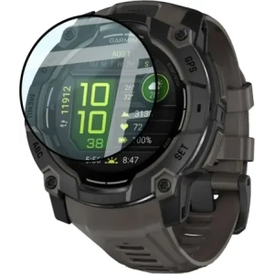 Wholesale Bizon Glass Watch Edge Hybrid Garmin Instinct 3 50 mm black - BIZ8870 - {ean13} - Hurt