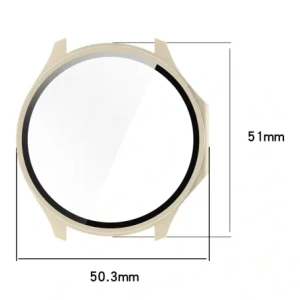 Hurtownia GSM - Bizon Case+Üveg Óra OnePlus Watch 3 / Oppo Watch X2 bézs - BIZ8871 - {ean13} - Hurt