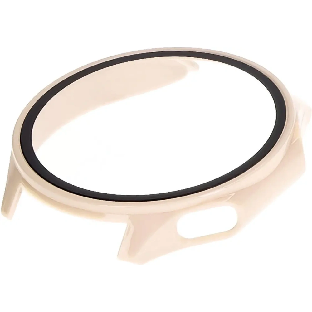 Wholesale Bizon Case+Glass Watch OnePlus Watch 3 / Oppo Watch X2 beige - BIZ8871 - {ean13} - Hurt