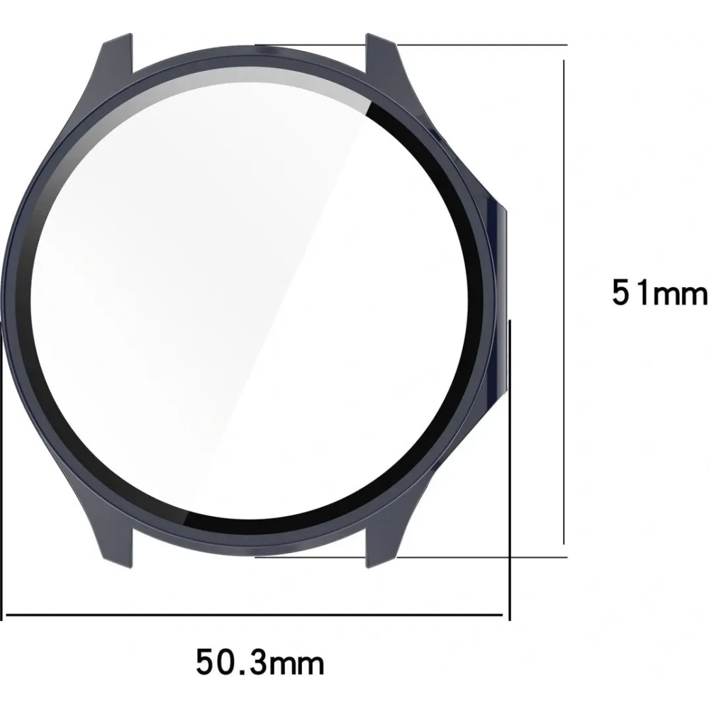 Hurtownia GSM - Bizon Pouzdro+Skleněné Hodinky OnePlus Watch 3 / Oppo Watch X2 modré - BIZ8872 - {ean13} - Hurt