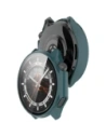 Etui ze szkłem do zegarka Bizon Case+Glass Watch do OnePlus Watch 3 / Oppo Watch X2 zielone