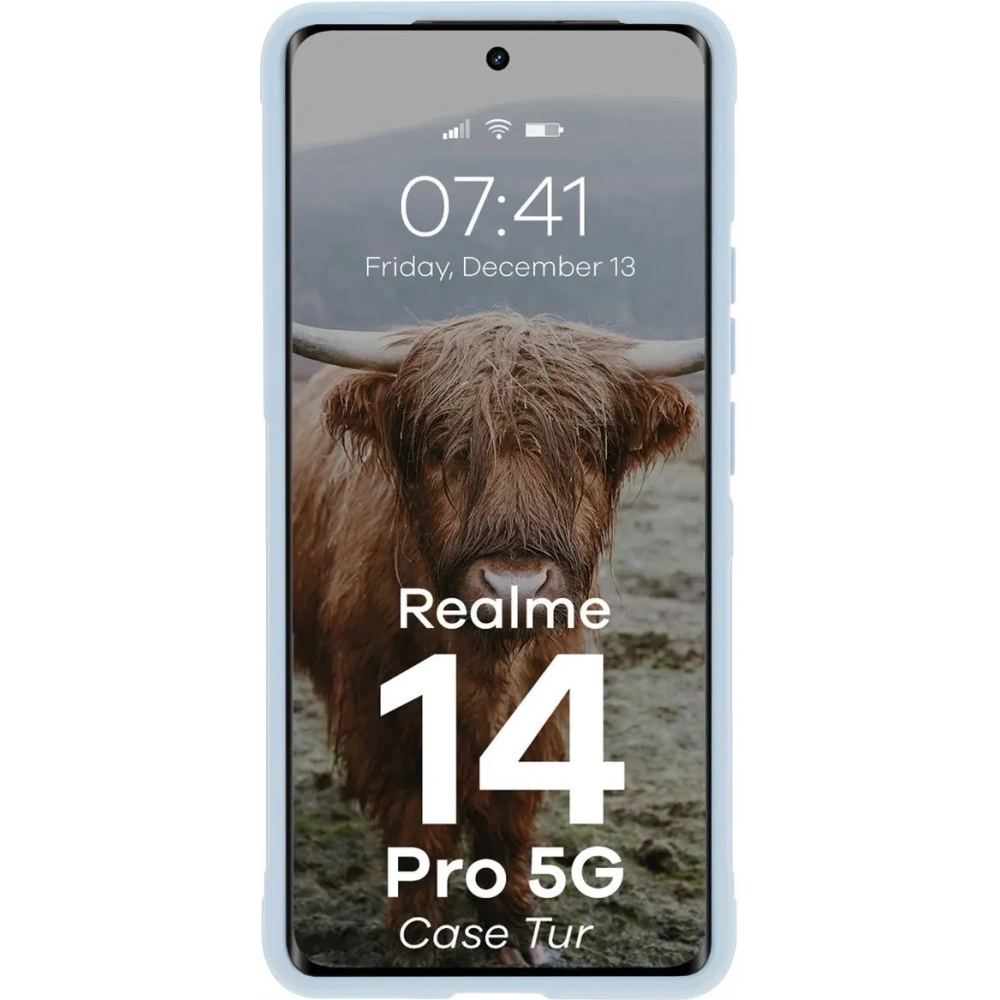 Hurtownia GSM - Bizon pouzdro Tur Realme 14 Pro 5G světle modré - BIZ8875 - {ean13} - Hurt