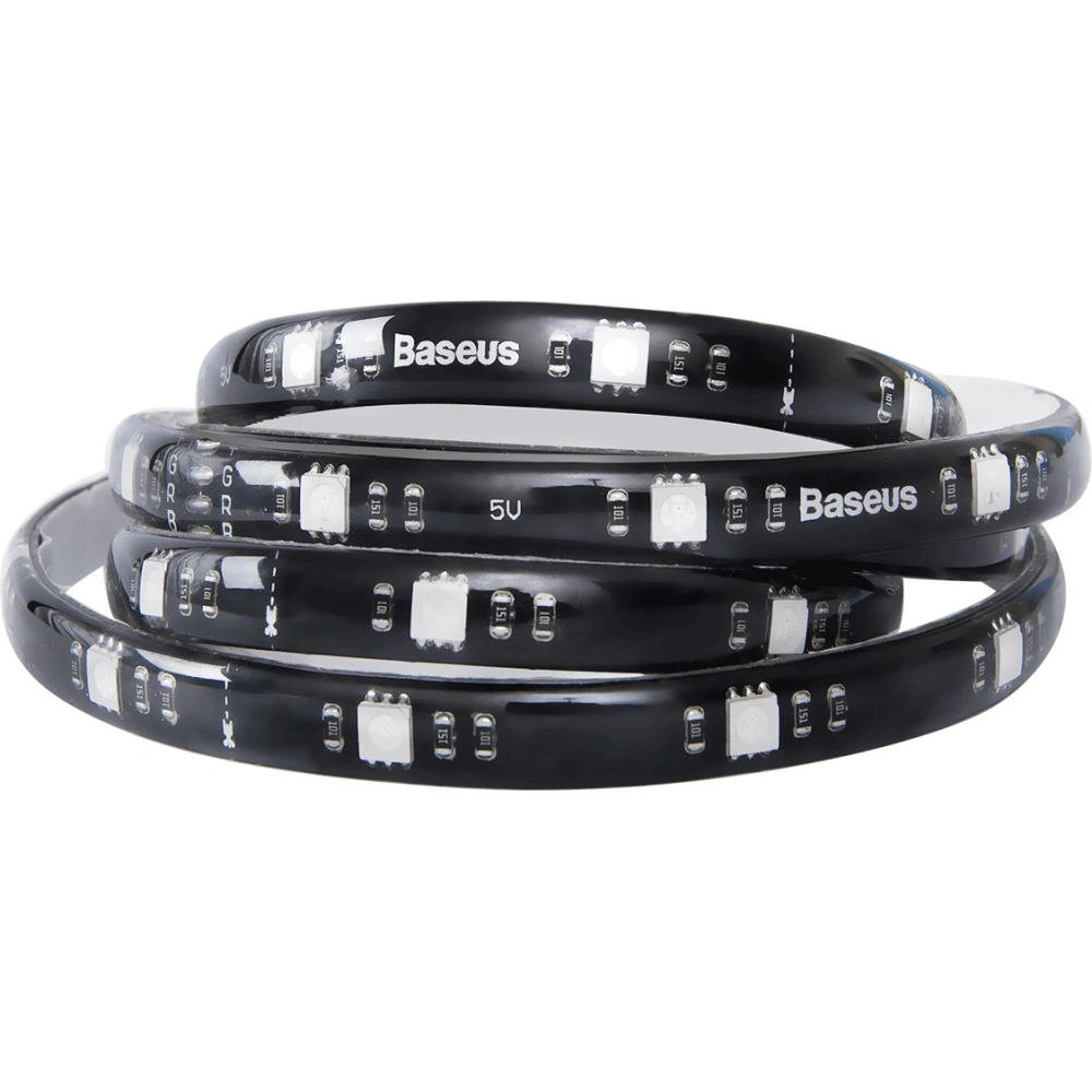 Hurtownia GSM - Samolepicí LED pásek Baseus GAMO s dálkovým ovládáním, RGB, 5W, 1,5m - BSU1495 - {ean13} - Hurt