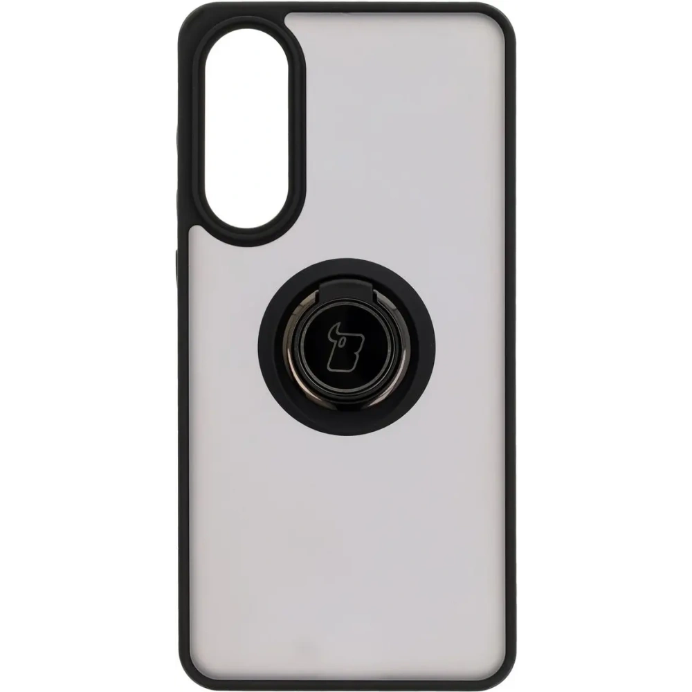 Wholesale Bizon Case Hybrid Ring Samsung Galaxy S25 Edge smoky with a black frame - BIZ8878 - {ean13} - Hurt