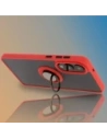 Wholesale Bizon Case Hybrid Ring Samsung Galaxy S25 Edge smoky with a red frame - BIZ8879 - {ean13} - Hurt