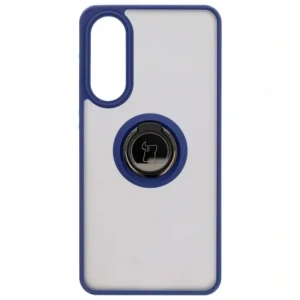 Hurtownia GSM - Bizon Case Hybrid Ring Samsung Galaxy S25 Edge füstös színben, sötétkék kerettel - BIZ8880 - {ean13} - Hurt