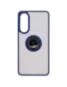 Hurtownia GSM - Bizon Case Hybrid Ring Samsung Galaxy S25 Edge füstös színben, sötétkék kerettel - BIZ8880 - {ean13} - Hurt