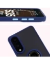 Hurtownia GSM - Bizon Case Hybrid Ring Samsung Galaxy S25 Edge füstös színben, sötétkék kerettel - BIZ8880 - {ean13} - Hurt