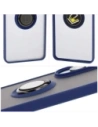 Wholesale Bizon Case Hybrid Ring Samsung Galaxy S25 Edge smoky with a dark blue frame - BIZ8880 - {ean13} - Hurt