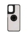 Hurtownia GSM - Bizon Case Hybrid Ring Motorola Moto G05 / E15 kouřový s černým rámem - BIZ8882 - {ean13} - Hurt