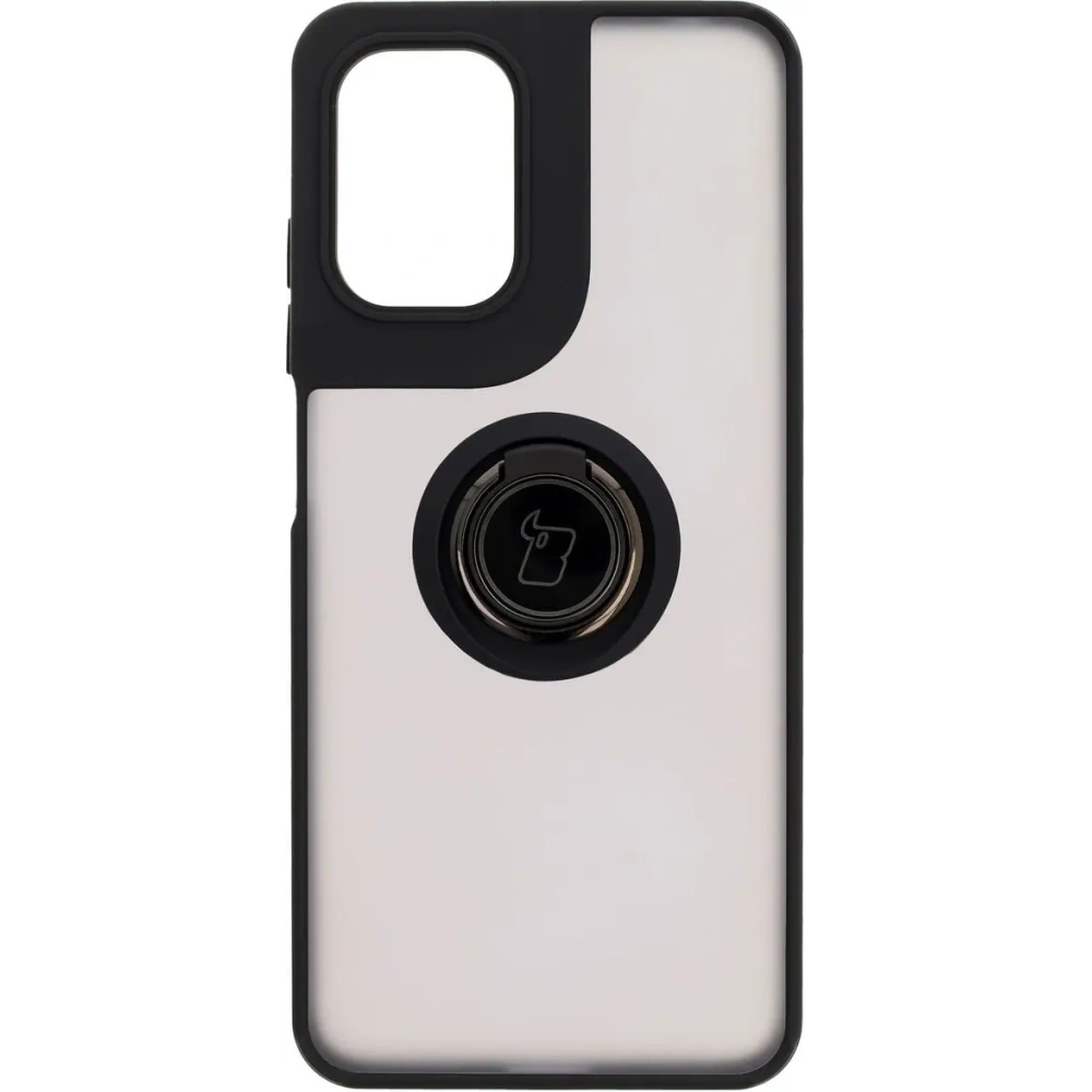 Hurtownia GSM - Bizon Case Hybrid Ring Motorola Moto G05 / E15 rauchig mit einem schwarzen Rahmen - BIZ8882 - {ean13} - Hurt