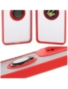 Hurtownia GSM - Bizon Case Hybrid Ring Motorola Moto G05 / E15 rauchig mit rotem Rahmen - BIZ8883 - {ean13} - Hurt