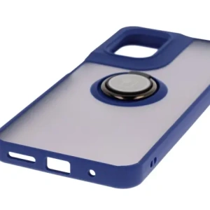 Wholesale Bizon Case Hybrid Ring Motorola Moto G05 / E15 smoky with a dark blue frame - BIZ8884 - {ean13} - Hurt