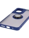 Hurtownia GSM - Bizon Case Hybrid Ring Motorola Moto G05 / E15 rauchig mit einem dunkelblauen Rahmen - BIZ8884 - {ean13} - Hurt