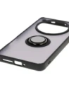 Hurtownia GSM - Bizon Case Hybrid Gyűrű Oppo Find X8 Pro füstös fekete kerettel - BIZ8886 - {ean13} - Hurt