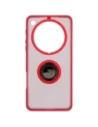 Hurtownia GSM - Bizon Case Hybrid Ring Oppo Find X8 Pro fumuriu cu un cadru roșu - BIZ8887 - {ean13} - Hurt