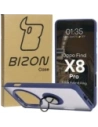 Hurtownia GSM - Bizon Case Hybrid Ring Oppo Find X8 Pro füstös, sötétkék kerettel - BIZ8888 - {ean13} - Hurt