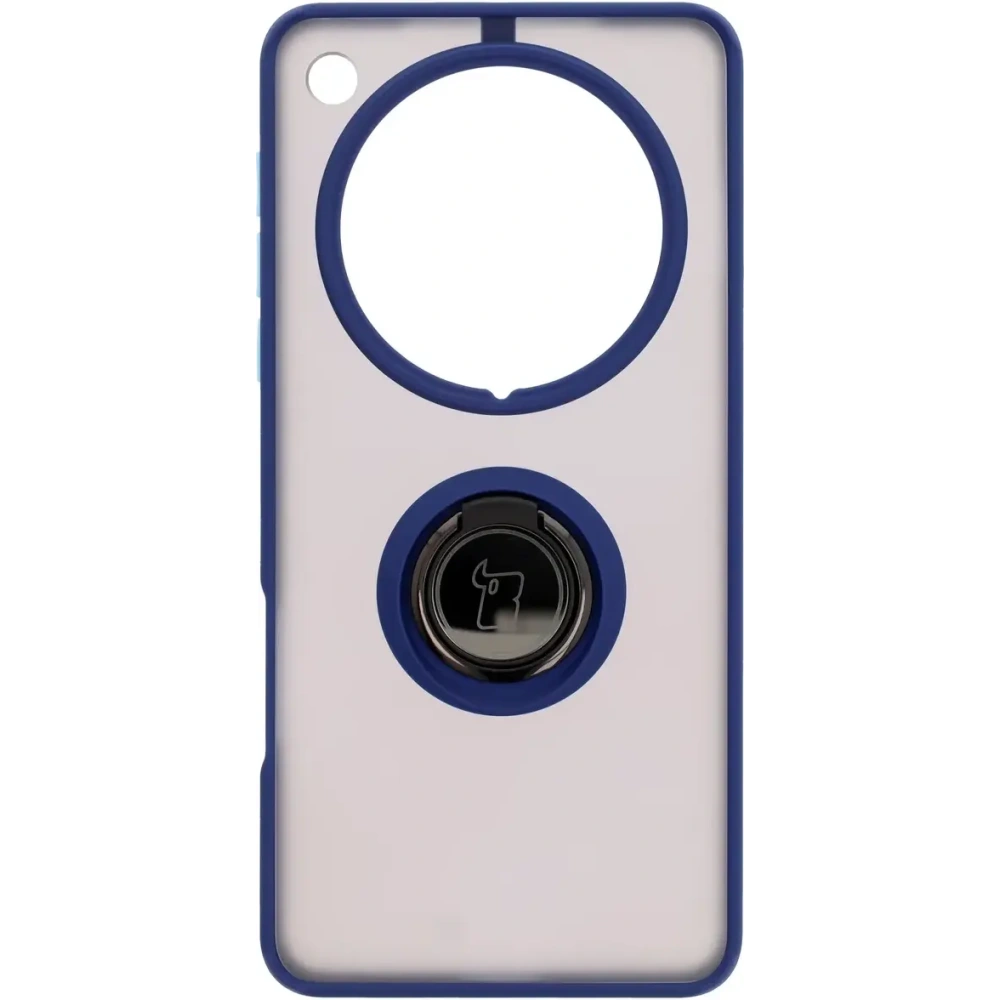 Hurtownia GSM - Bizon Case Hybrid Ring Oppo Find X8 Pro füstös, sötétkék kerettel - BIZ8888 - {ean13} - Hurt