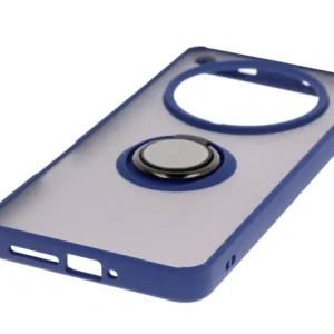 Hurtownia GSM - Bizon Case Hybrid Ring Oppo Find X8 Pro füstös, sötétkék kerettel - BIZ8888 - {ean13} - Hurt
