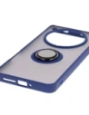 Hurtownia GSM - Bizon Case Hybrid Ring Oppo Find X8 Pro füstös, sötétkék kerettel - BIZ8888 - {ean13} - Hurt