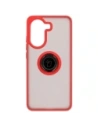 Hurtownia GSM - Bizon Case Hybrid Ring Xiaomi Poco X7 Pro rauchig mit einem roten Rahmen - BIZ8890 - {ean13} - Hurt