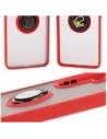 Hurtownia GSM - Bizon Case Hybrid Ring Xiaomi Poco X7 Pro rauchig mit einem roten Rahmen - BIZ8890 - {ean13} - Hurt