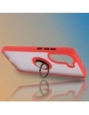 Hurtownia GSM - Bizon Case Hybrid Ring Xiaomi Poco X7 Pro fumuriu cu un cadru roșu - BIZ8890 - {ean13} - Hurt