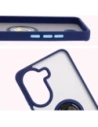 Hurtownia GSM - Etui z uchwytem na palec Bizon Case Hybrid Ring do Xiaomi Poco X7 Pro przydymione z granatową ramką - BIZ8891 - {ean13} - Hurt