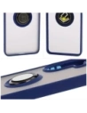 Wholesale Bizon Case Hybrid Ring Xiaomi Poco X7 Pro smoky with a dark blue frame - BIZ8891 - {ean13} - Hurt