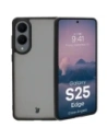 Bizon Case Angelo Samsung Galaxy S25 Edge füstös fekete kerettel