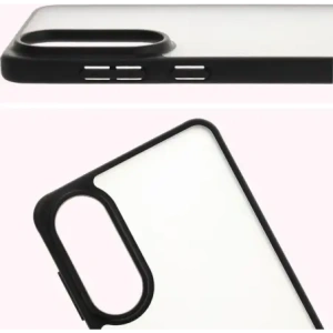 Wholesale Bizon Case Angelo Samsung Galaxy S25 Edge smoky with a black frame - BIZ8892 - {ean13} - Hurt