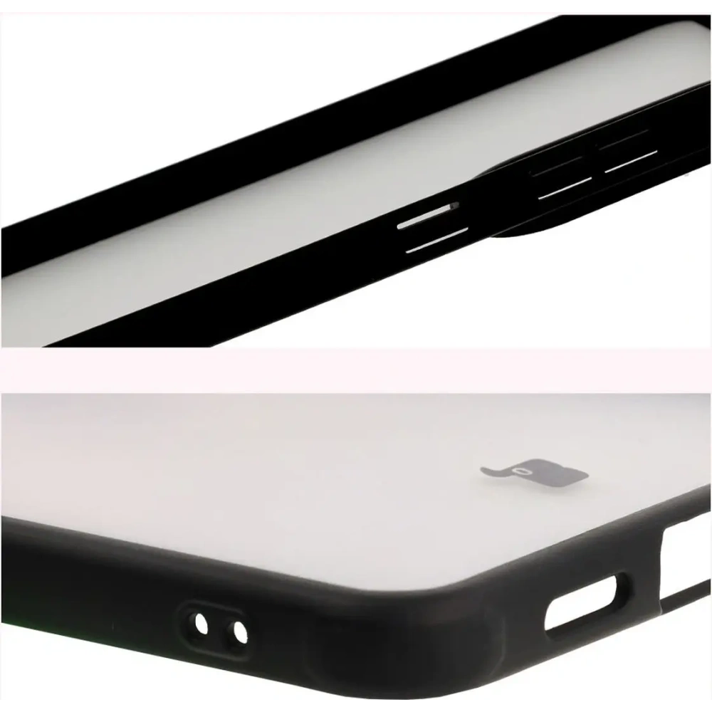 Wholesale Bizon Case Angelo Samsung Galaxy S25 Edge smoky with a black frame - BIZ8892 - {ean13} - Hurt