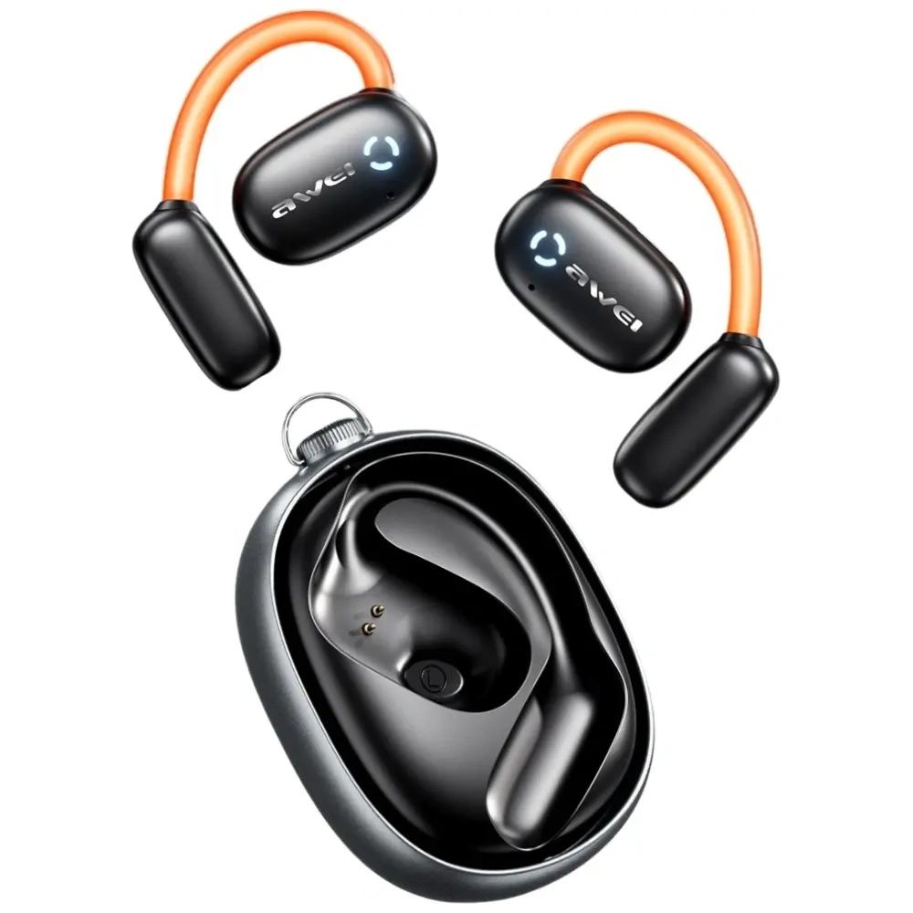 Hurtownia GSM - AWEI Bluetooth 5.4 TZ13 ANC kabellose Kopfhörer + Dockingstation schwarz - AWEI246 - {ean13} - Hurt