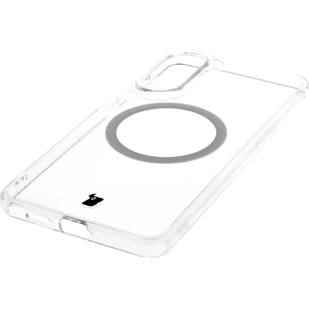 Hurtownia GSM - Bizon Case CrystalO cu inel magnetic Samsung Galaxy S25 Edge transparent - BIZ8893 - {ean13} - Hurt