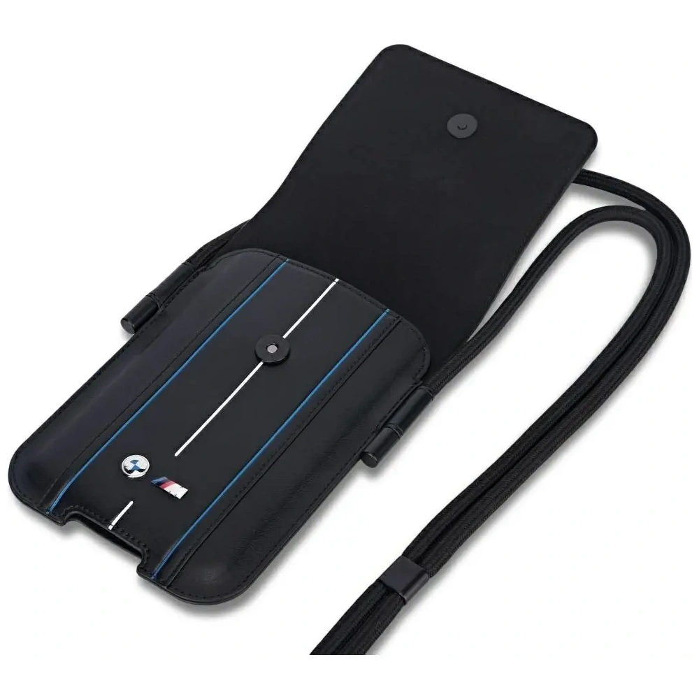 Hurtownia GSM - BMW Handyhülle Blau gestreift schwarz - BMW813 - {ean13} - Hurt