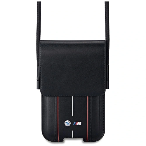 Torebka BMW Phone Pouch Red Stripes czarny