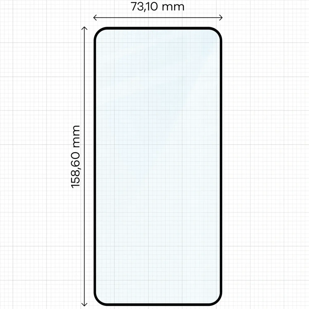 Hurtownia GSM - Bizon Glass Edge 3D Oppo Reno13 Pro cadru negru - BIZ8899 - {ean13} - Hurt