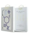 Hurtownia GSM - Guess Gyanta Virágok MagSafe Apple iPhone 16 Pro Max lila - GUE4503 - {ean13} - Hurt