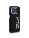 Hurtownia GSM - Karl Lagerfeld Silikon Metall Schriftzug Logo Apple iPhone 15 Pro Max schwarz - KLD22000 - {ean13} - Hurt