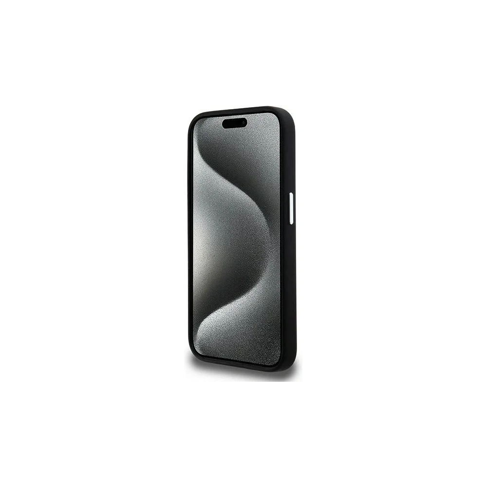 Hurtownia GSM - Karl Lagerfeld Silikon Metall Schriftzug Logo Apple iPhone 15 Pro Max schwarz - KLD22000 - {ean13} - Hurt