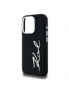 Hurtownia GSM - Karl Lagerfeld Silikon Metall Schriftzug Logo Apple iPhone 15 Pro Max schwarz - KLD22000 - {ean13} - Hurt