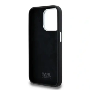 Hurtownia GSM - Karl Lagerfeld Silikon Metall Schriftzug Logo Apple iPhone 15 Pro Max schwarz - KLD22000 - {ean13} - Hurt